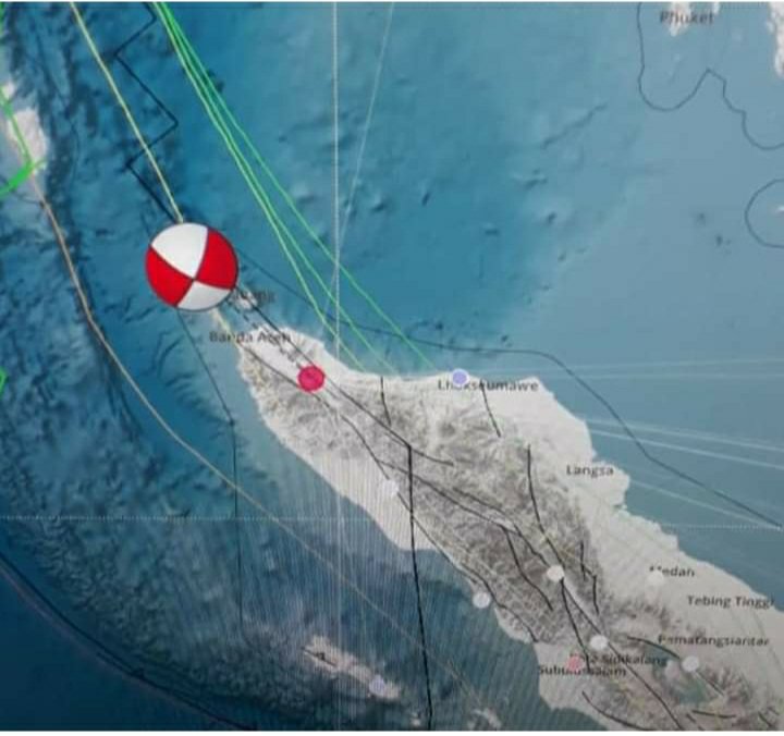 Daryono Nilai Sesar Aktif Picu Gempa 5,O SR di Aceh Besar